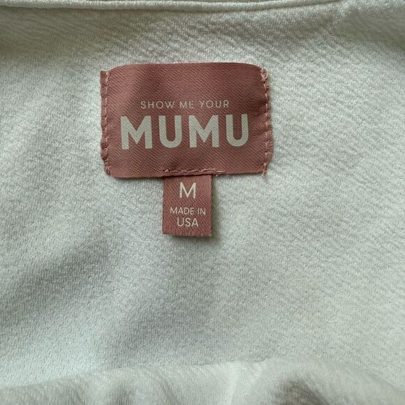 Jasmine Bodysuit in Bone Stretch SHOW ME YOUR MUMU M - Picture 6 of 7